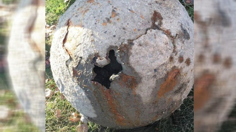 Sakarya'da bulunan asırlık Rus mayını imha edildi