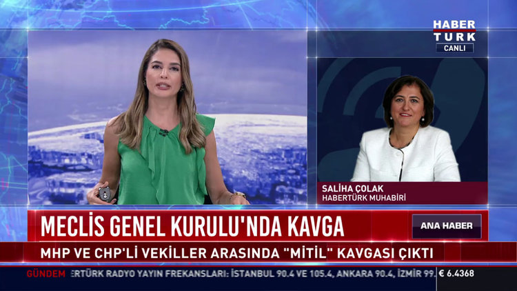 CHP ve MHP milletvekilleri arasında tartışma