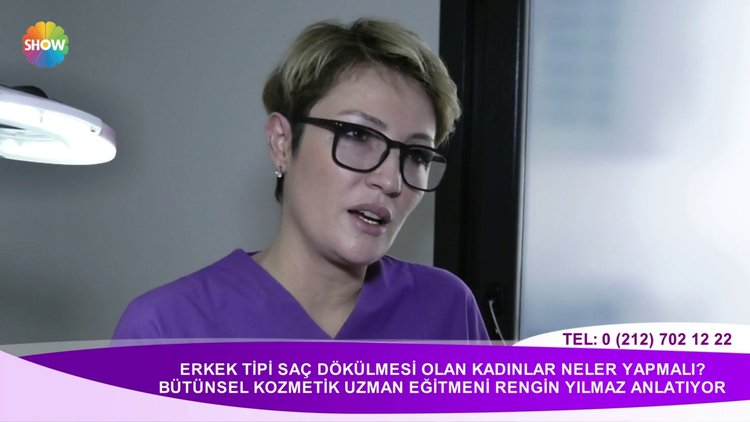 Kadınlarda erkek tipi dökülme ne demek?