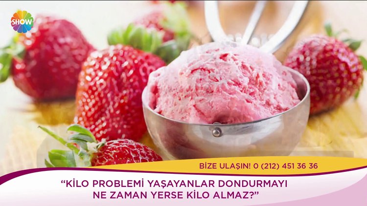 Dondurma kilo aldırır mı?