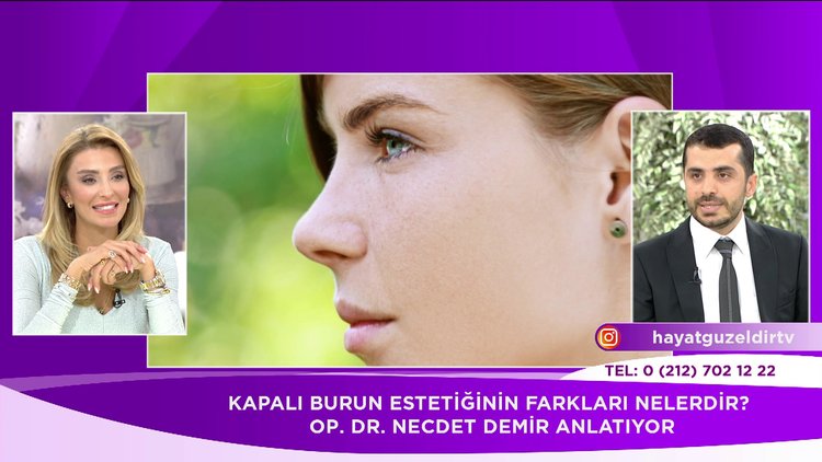 Kapalı burun estetiği nedir?