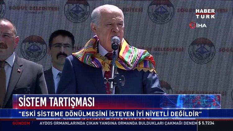 Bahçeli'den sistem açıklaması