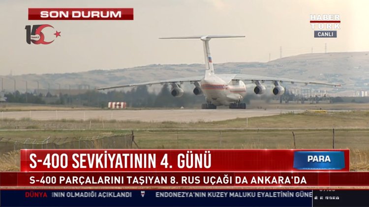 Son dakika haberi! S-400 sevkiyatında dördüncü gün! İşte son durum