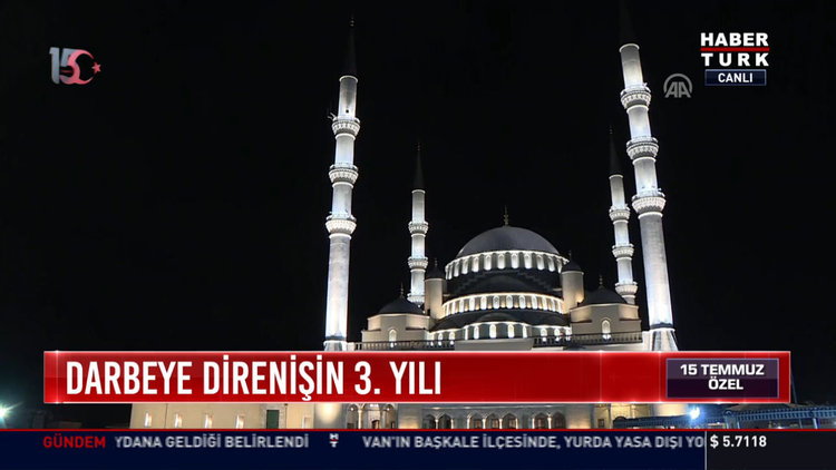 Darbeye direnişin 3. yılı! Camilerde sela okunuyor!