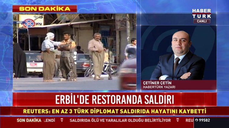 Erbil'de restorana saldırı: En az 3 Türk diplomat hayatını kaybetti