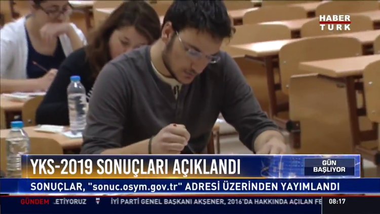 2019 YKS sınav sonuçları açıklandı!