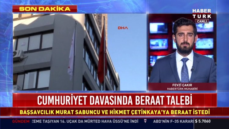 Cumhuriyet davasında beraat talebi