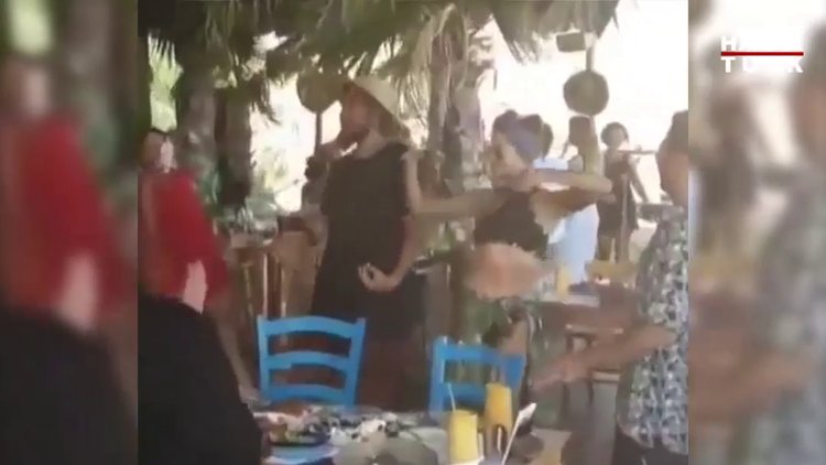 Demet Özdemir'in eğlenceli dansı