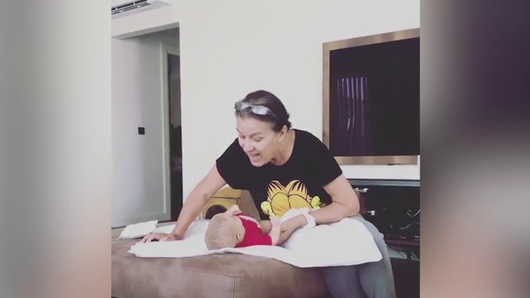 Pelin Akil: Kızım ilk kez anneannesine 'Anne' dedi