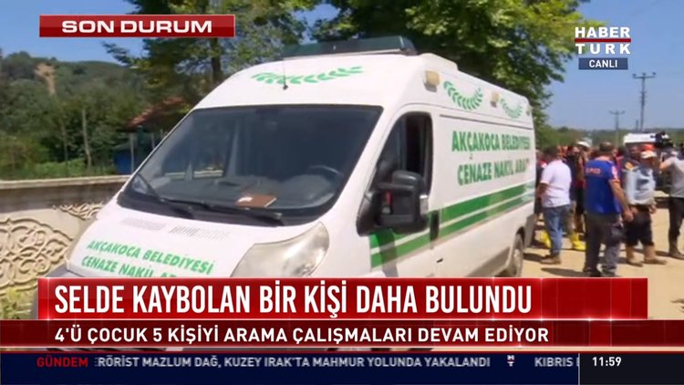 Düzce'de sel felaketi