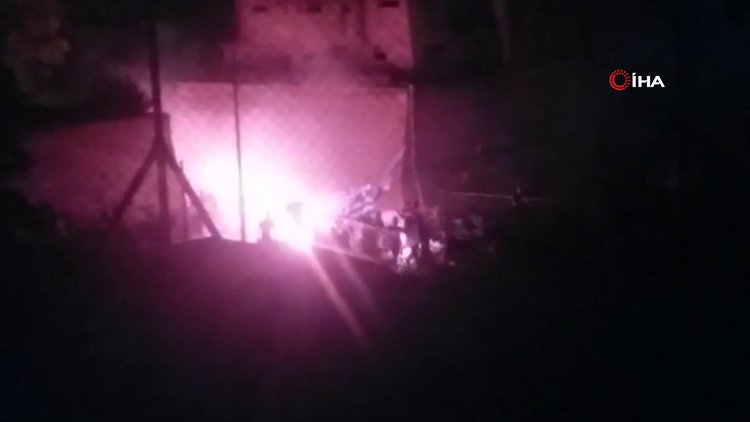 Rumlardan KKTC tarafına molotof'lu saldırı