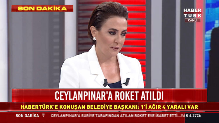 Ceylanpınar'a roket atıldı