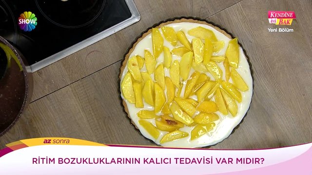 Şeftalili Tart