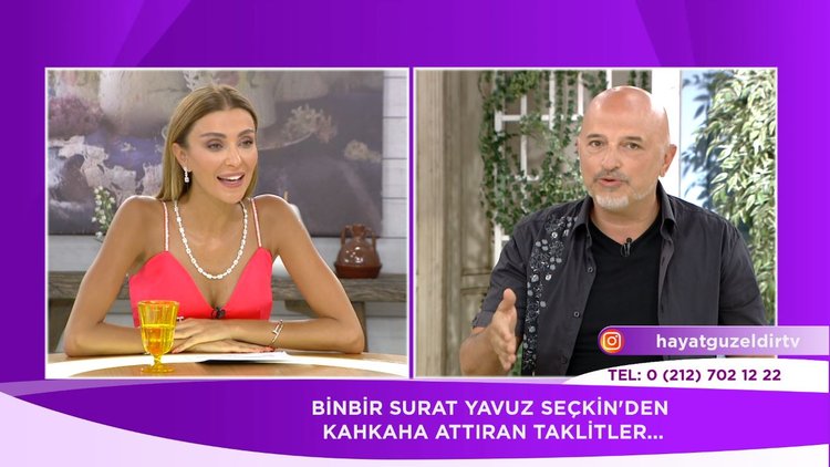 Yavuz Seçkin taklitlerini Hayat Güzeldir için yaptı!