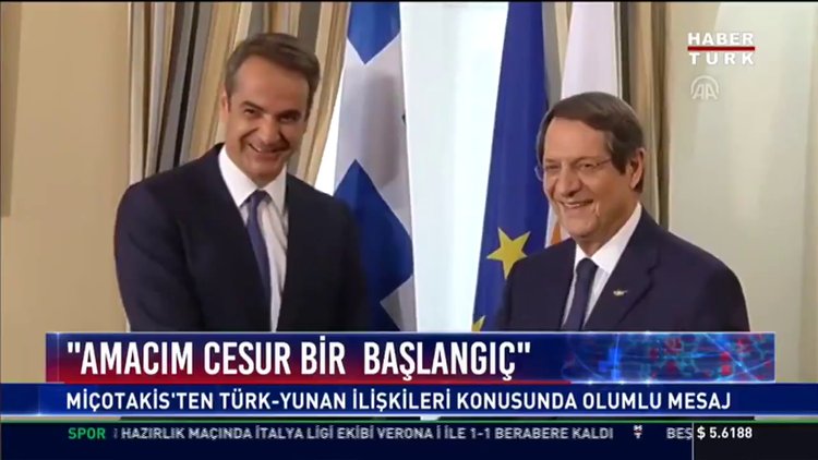 Yunanistan Başbakanı Kiriakos Miçotakis'ten Türkiye mesajı