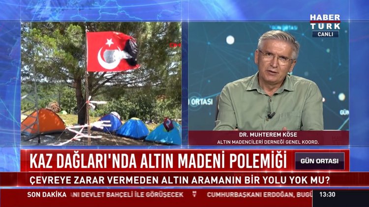Kaz Dağları'nda altın madeni polemiği