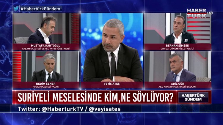 Habertürk Gündem - 30 Temmuz 2019 (Suriyeli meselesinde kim, ne söylüyor?)