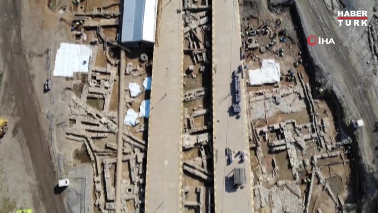 Haydarpaşa'daki kazı alanında bu kez de kilise kalıntıları bulundu