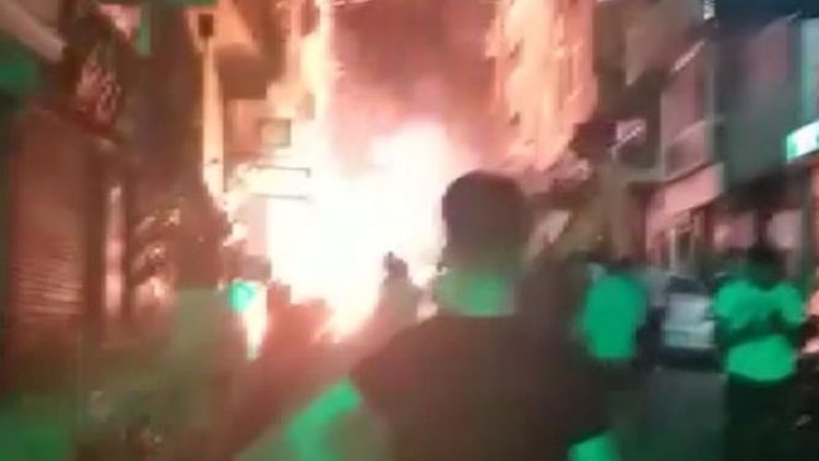 Şirinevler'de trafo patladı!