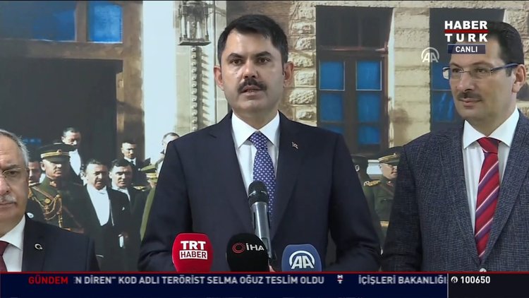 Çevre ve şehircilik bakanı MURAT KURUM Salda Gölü hakkında açıklama yaptı