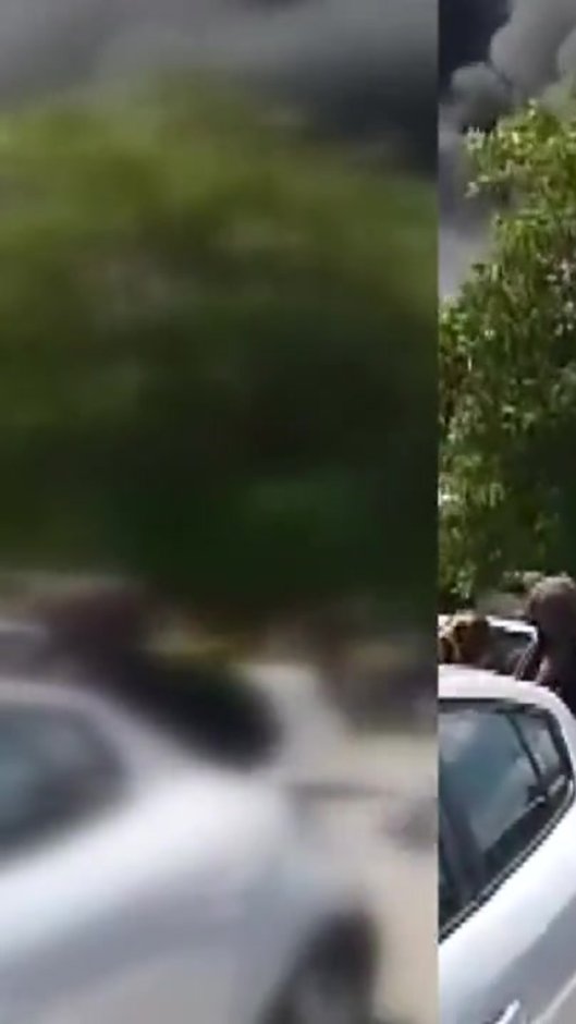 Son dakika: Balıkesir'de yolcu otobüsü yandı! İşte o anlar...