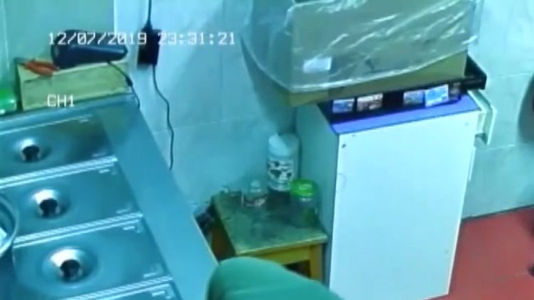 Dondurma sırasında hayat kurtardı