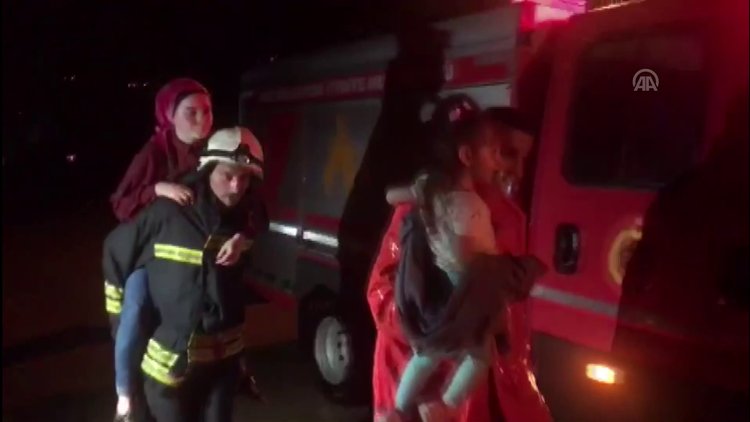 Rize'deki sağanakta bir kişi kayboldu