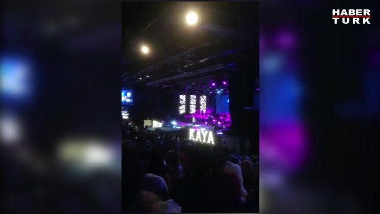 Serkan Kaya'dan Nur Yerlitaş'a sahnede sürpriz