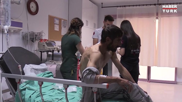 Ayının saldırdığı çobanın yardımına Mehmetçik helikopterle yetişti