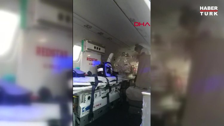 Kalp damarları ters olan Leo bebek İstanbul'a getirildi