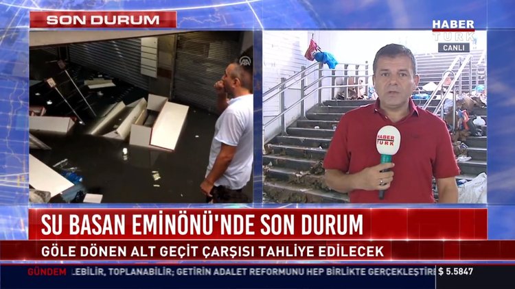 İstanbul'daki sağanak yağışın ardından son durum