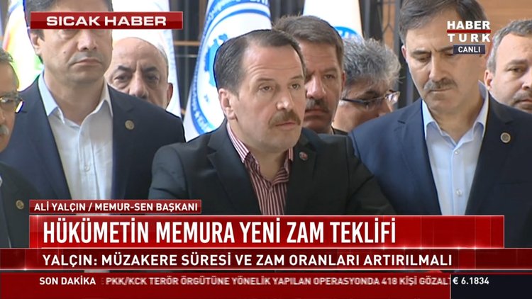 SON DAKİKA...Hükümetin memura yeni zam teklifi