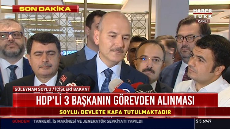 SON DAKİKA...İçişleri Bakanı Süleyman Soylu açıklama yaptı