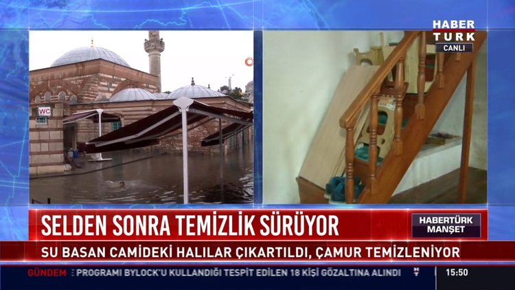 Eminönü'nde Temizlik sürüyor