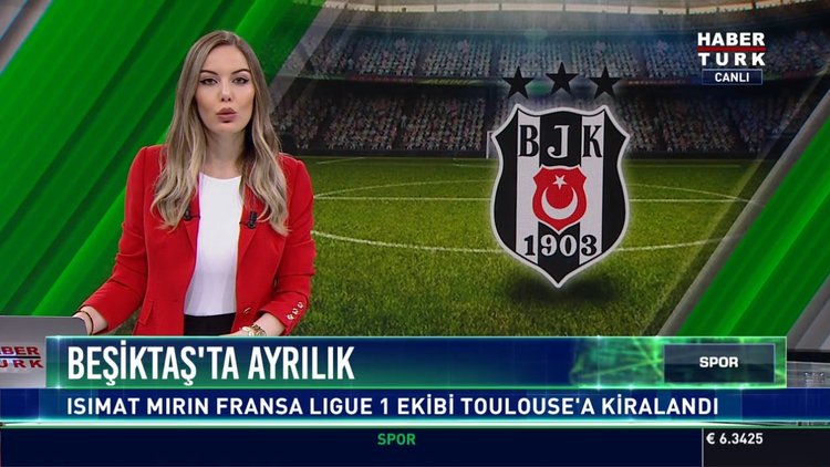 Beşiktaş'ta ayrılık yaşandı