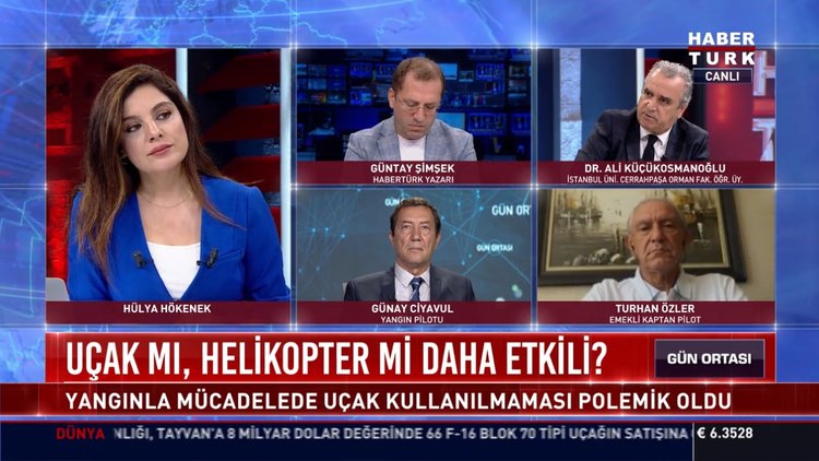 Yangınla mücadelede uçak polemiği -1