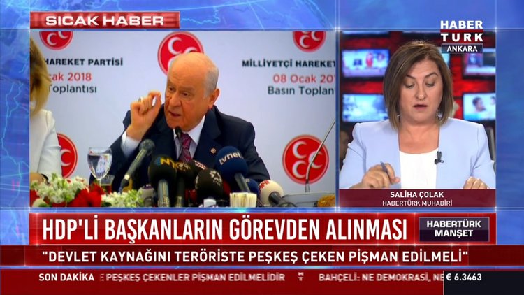 Son dakika: Bahçeli'den kayyum atamaları hakkında açıklama