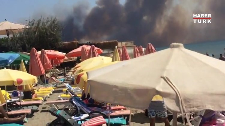 Son Dakika: Edremit sahili alev alev!