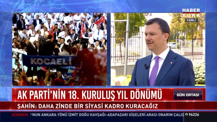 Ak Parti genel sekreteri Fatih Şahin "Daha zinde bir siyasi kadro kuracağız"