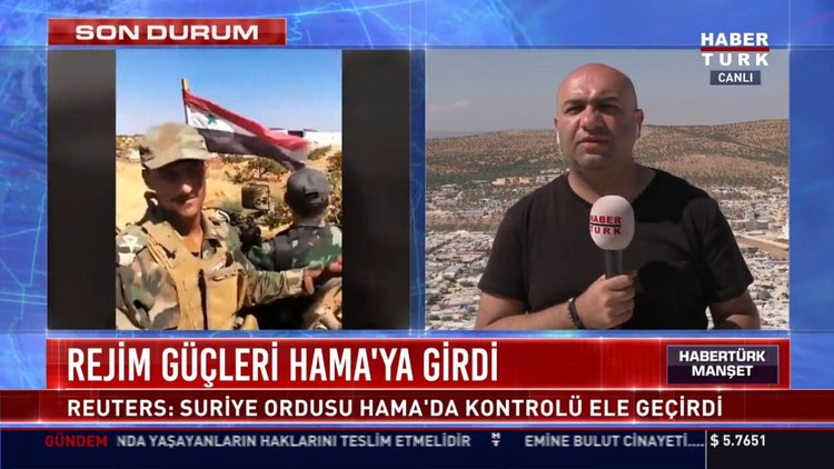 Habertürk ekibi idlib'de