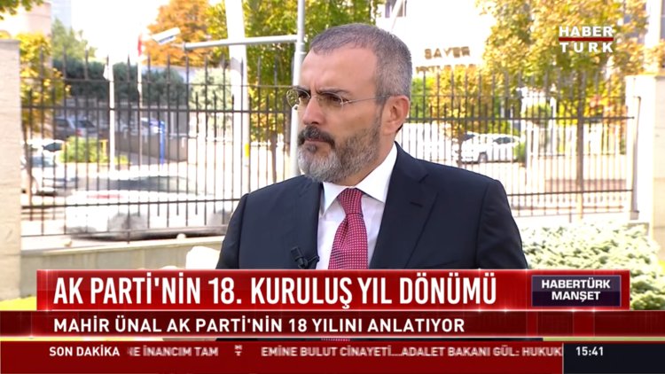 Mahir Ünal Ak Parti'nin 18. yılını anlattı