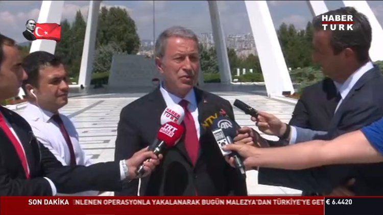Milli Savunma Bakanı Akar'dan açıklamalar