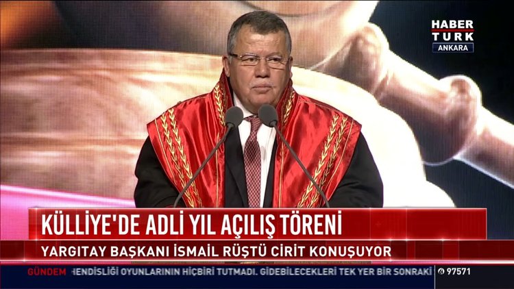 Yargıtay Başkanı Cirit'ten açıklamalar