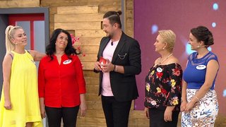 Birinci bölüm yarışmacıları sözlü çiftimiz Ezgi-Yiğit ve gelininden pek de memnun görünmeyen Kaynana Gülfem Hanım oldu.