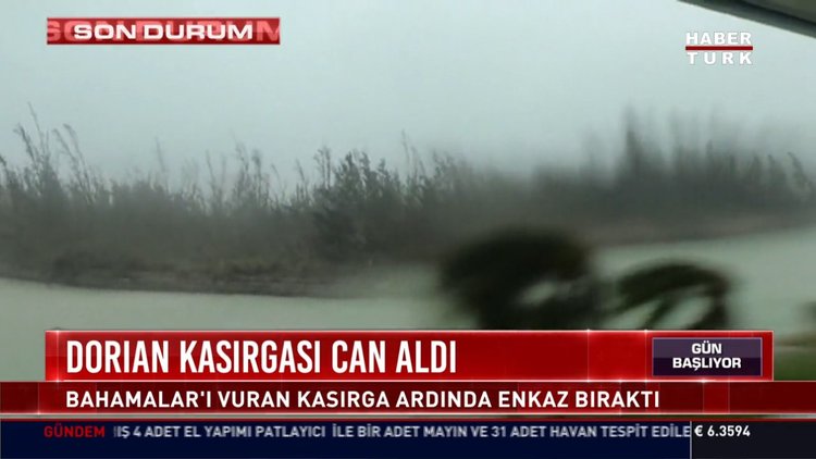 Dorian Kasırgası can aldı