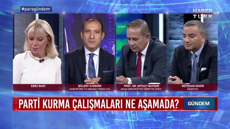 Para Gündem - 4 Eylül 2019 (Parti kurma çalışmaları ne aşamada?)