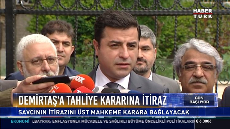 Demirtaş'a tahliye kararına itiraz
