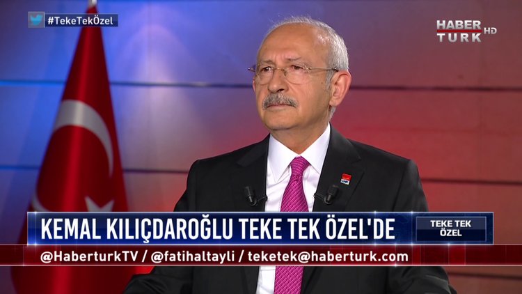 Teke Tek Özel - 3 Eylül 2019 (CHP Genel Başkanı Kemal Kılıçdaroğlu)
