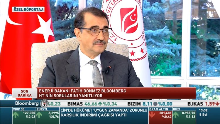 Enerji Bakanı Dönmez Bloomberg HT'de soruları yanıtladı