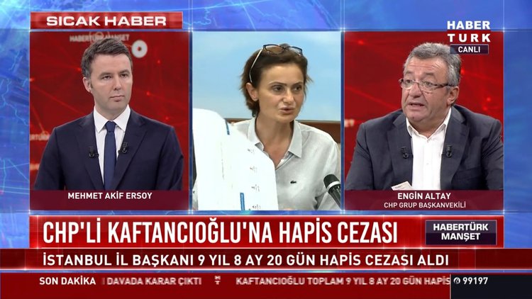 CHP Grup Başkanvekili Altay'dan Habertürk'e açıklamalar